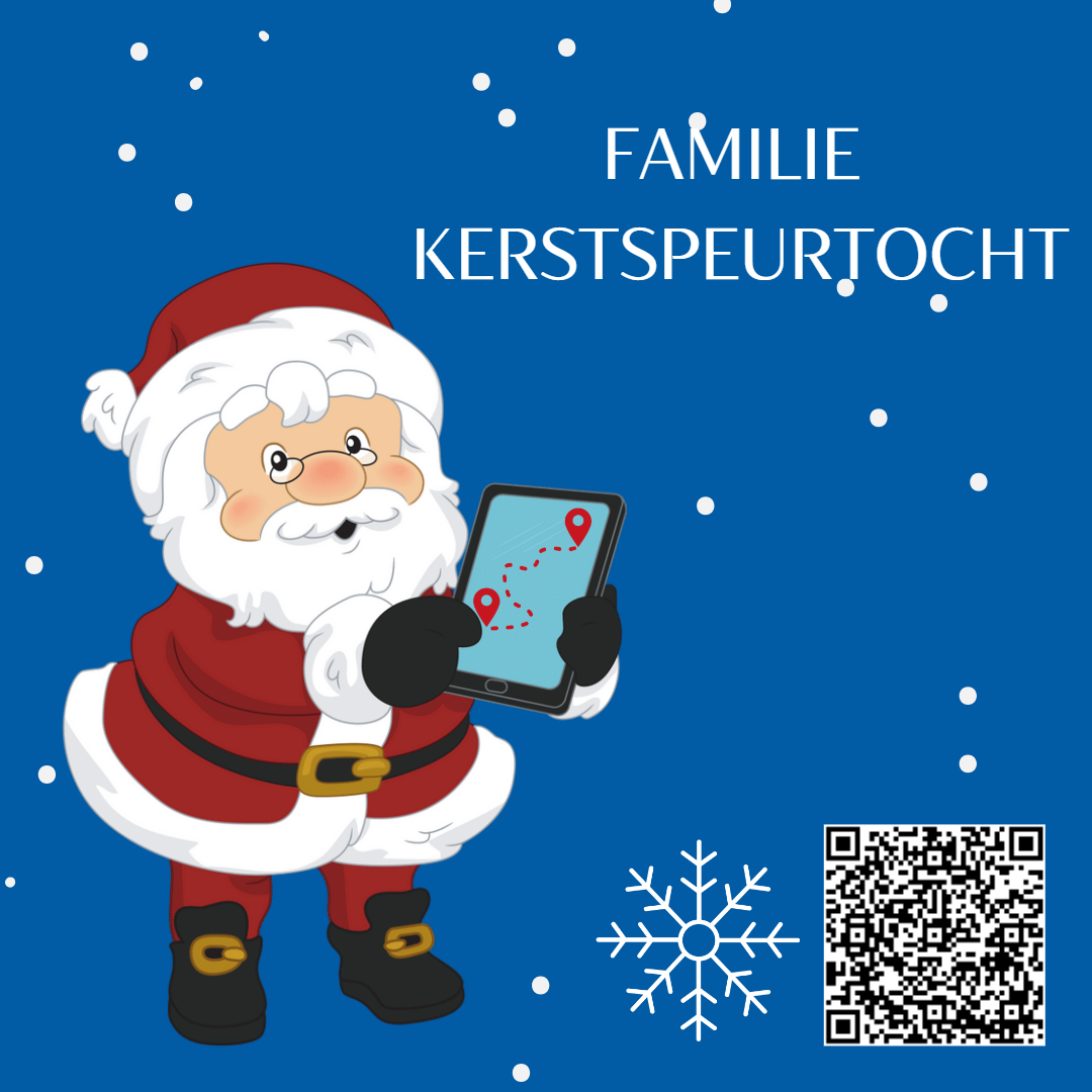 FAMILIE KERSTSPEURTOCHT POST winters weert marketing kerstvakantie